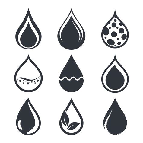 Water Drop Logo Images 3120164 Vector Art At Vecteezy