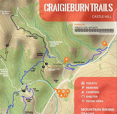 Craigieburn Trails Microfibre Trail Map Craigieburn Trails