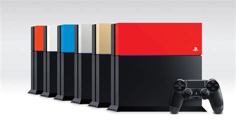 Buy Playstation 4 Hdd Cover Red
