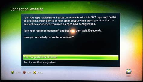 Xbox 360 Connection Warning Nat Type Is Moderate Question Defense