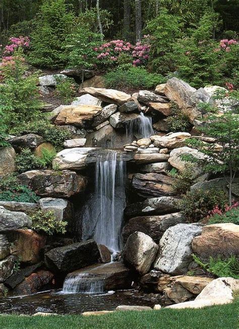 Amazing How To Make Waterfall For Your Home Garden Designs Page