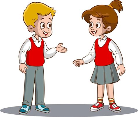 Boy Talking Clipart