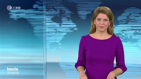 Sara Bildau Bei Heute Xpress Im ZDF Am 15 01 2022 Kleine