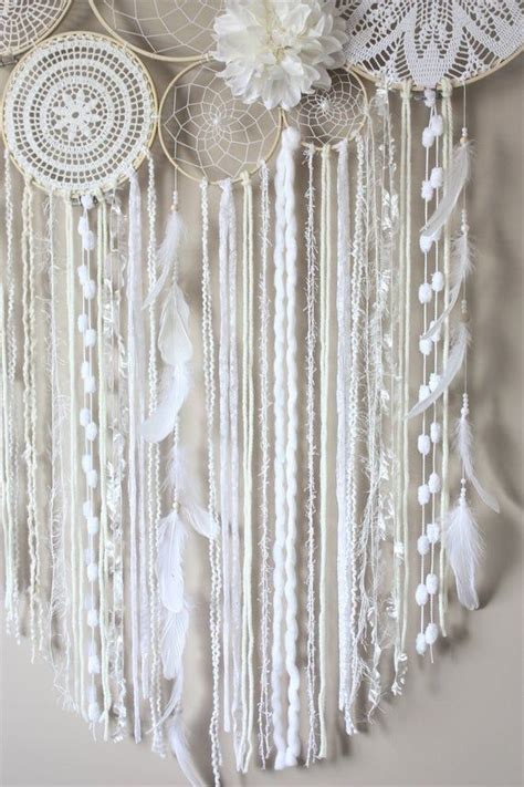 This dream catcher was made in under 45 minutes (and would have been quicker had my toddler not been helping), and i was able to use up quite a bit. Large Dream Catcher Wall Hanging-Dreamcatcher Wall Hanging ...