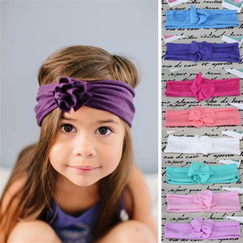 Buy 1 Cotton Elastic Newborn Baby Girls Headband