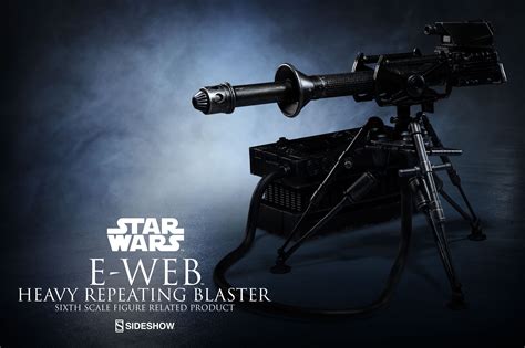 Star Wars E Web Heavy Repeating Blaster Sixth Scale Figure R Star