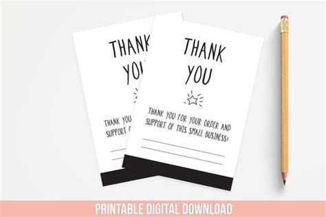 Check spelling or type a new query. Thank You for Supporting Small Business Printable Thank You