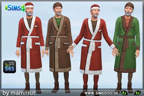 Blackys Sims 4 Zoo Santa Outfit By Mammut • Sims 4 Downloads