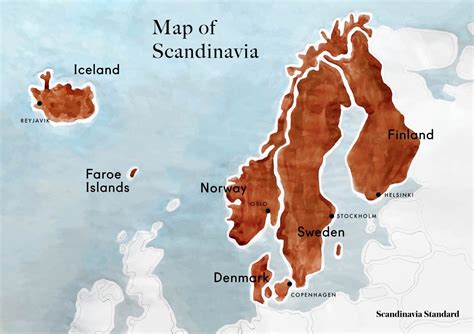 Discover The Best Maps Of Scandinavia Chrisann Timbie Discover The