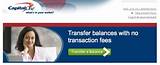 No Transfer Fee Credit Cards Images