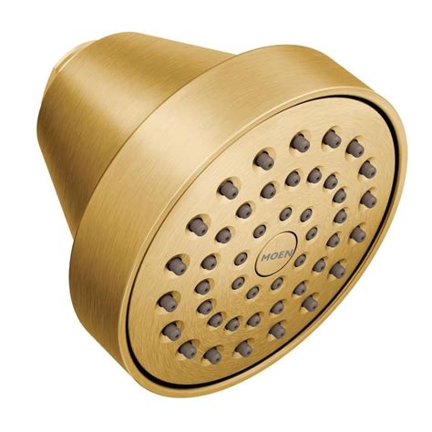 Wide selection of gold shower heads on sale. Moen Align Brushed Gold 1-Spray Shower Head at Lowes.com