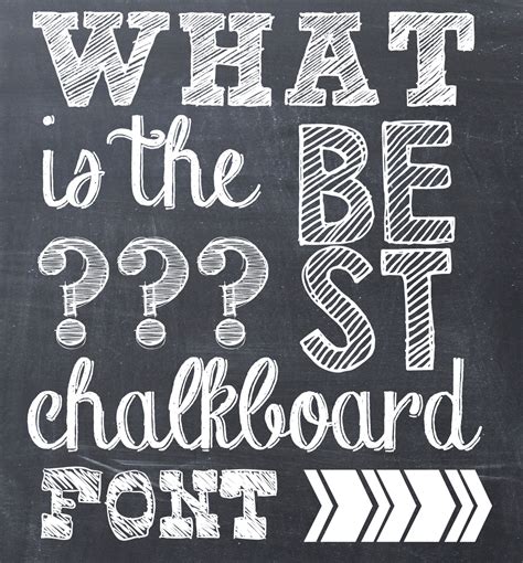 Best Chalkboard Fonts Chalkboard Fonts Lettering Fonts Chalkboard