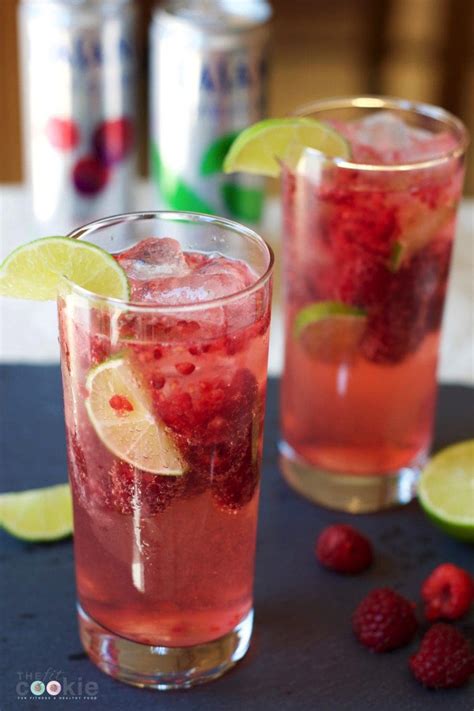 Raspberry Lime Sparkling Mocktail Low Carb The Fit Cookie
