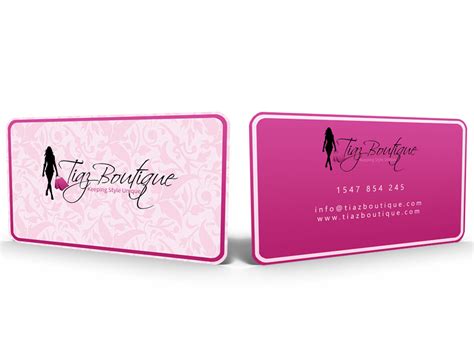21 Professional Boutique Business Card Designs For A Boutique Business