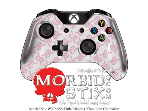 Morbidstix Wtp 555 Pink Ribbons Xbox One Controller Morbidstix