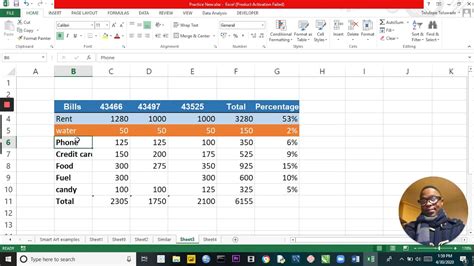 Free Excel Class 54 Youtube