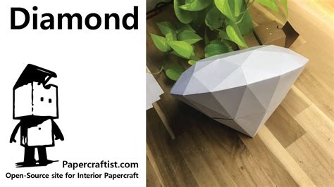 003 Diamond Papercraft Youtube