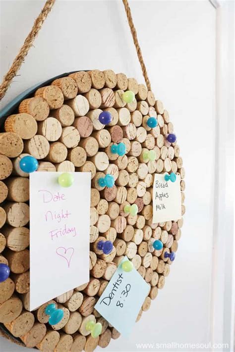 Wine Cork Board An Easy Diy Project To Get Organized