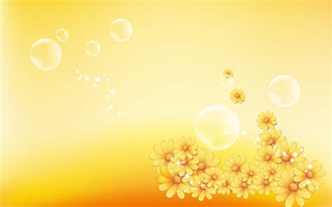 Download Yellow Floral Background In Wallpaper By Ginal69 Yellow