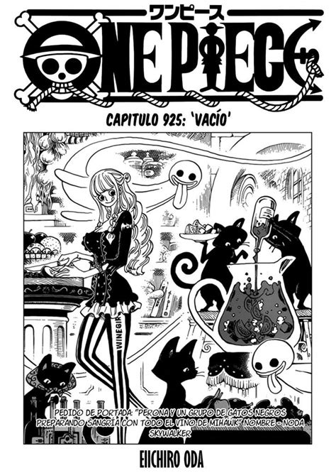 Manga One Piece 925 📖 •one Piece• Amino