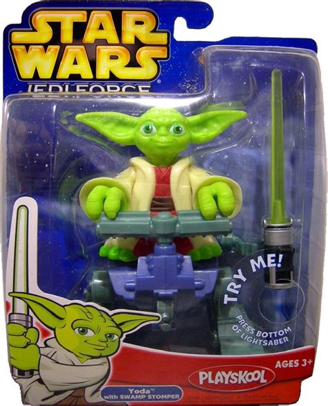 Buy Star Wars Playskool Jedi Force Figure Yoda With Swamp Stomper