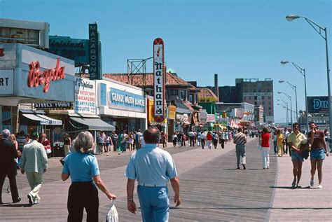 Atlantic City Boardwalk Summer Of 1977 Newjersey