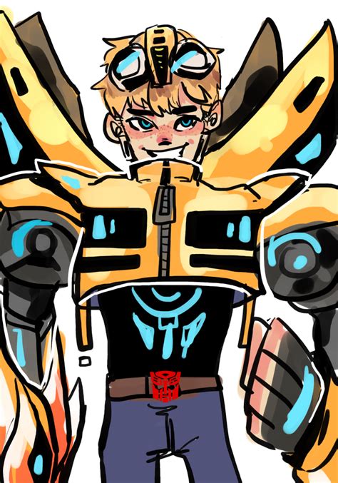 Transformers Prime Bumblebee Humanized By Aomj On Deviantart
