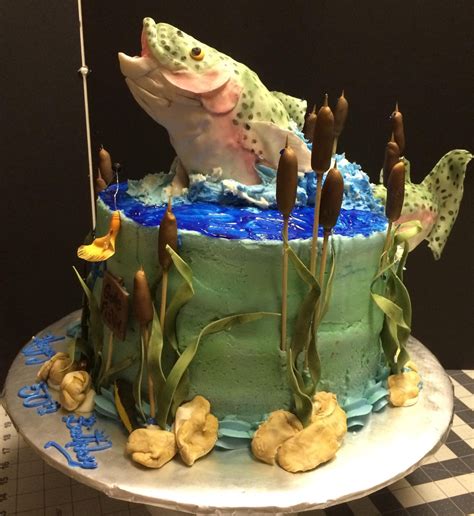 Fishing Cake For Men