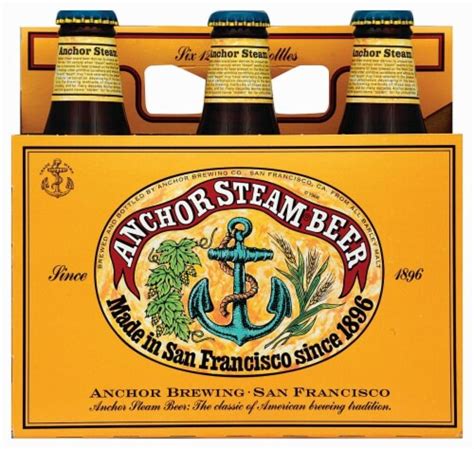 Anchor Brewing Co Anchor Steam Beer 6 Bottles 12 Fl Oz Qfc
