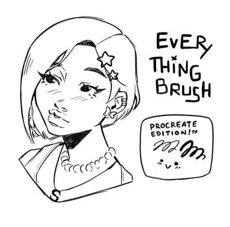 「introducing The Everything Brush ⭐️ Procreate Edition 」lauren の漫画