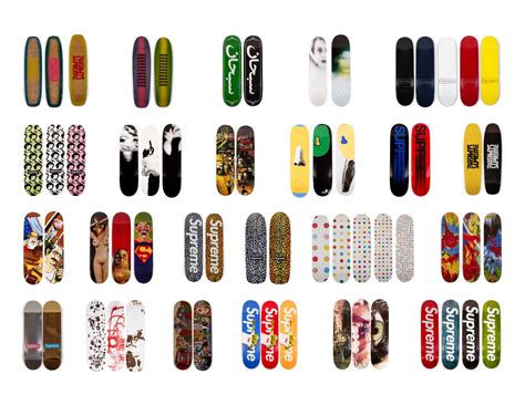 The Ultimate Collection Of Supreme Skateboard Decks Can Now Be Yours