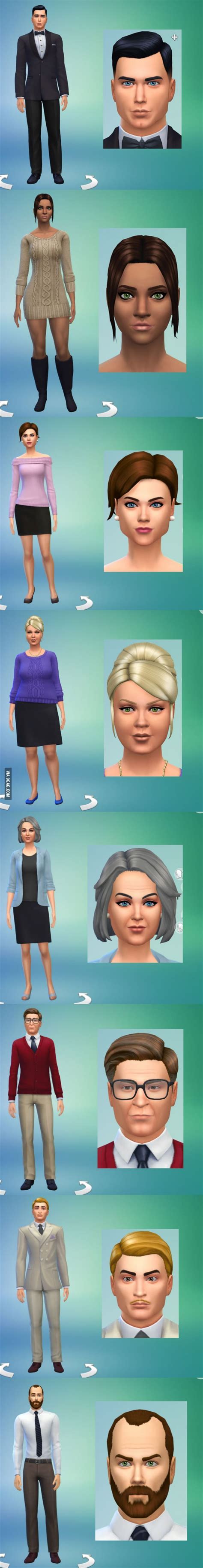 Archer Cast Done In The Sims 4 Character Creator Gaming Sims 4