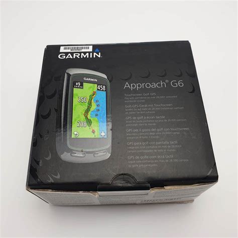 Garmin Approach G6 Handheld Gps Golf Rangefinder Touch Screen 2429 Ebay