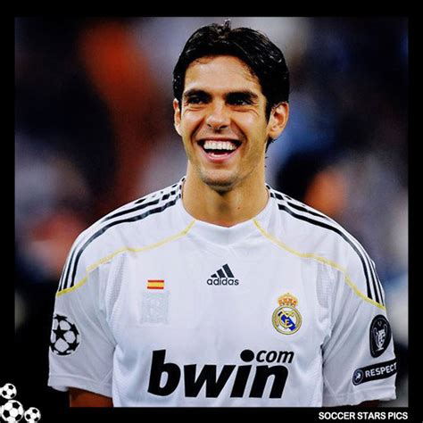 The brazilian footballer kaka, who currently plays for real madrid full name is, ricardo izecson dos santos leite, which is shorten down to his commonly known name of kaka. Soccer Stars Pics: Ricardo Izecson, Kaka Pictures