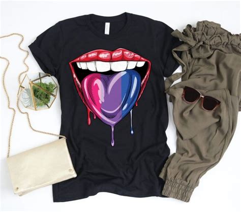 Lips Tongue LGBT Shirt Gay Shirt Lesbian Shirt Gay Gifts Gay Pride