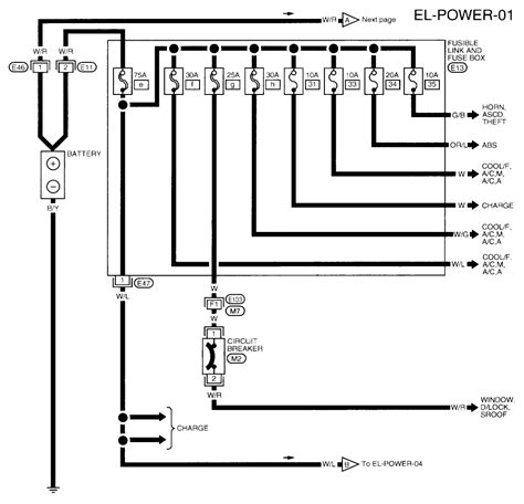 Carbureted pcm wiring diagram.gif nissan. I need a wiring diagram for a 1997 Nissan Altima GXE. Ignition switch circuit and junction/fuse ...