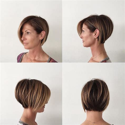 Inverted bob with long sides. 2020 Latest Inverted Bob Hairstyles With Swoopy Layers