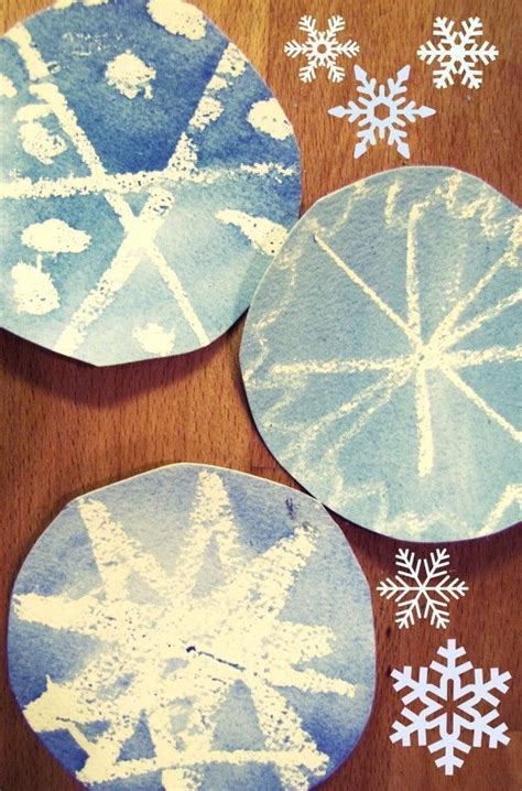 Watercolor Snowflakes Preschool Activities And Printablespreschool