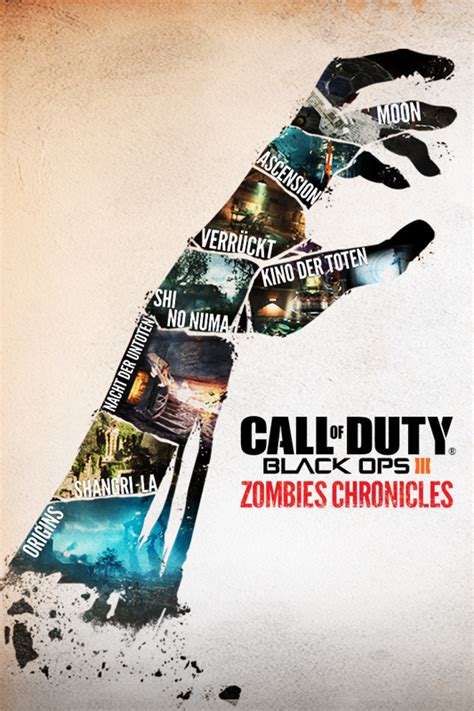 Call Of Duty Black Ops Iii Zombies Chronicles 2017 Box Cover Art