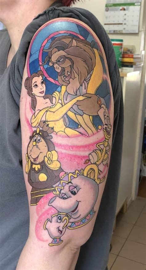 Top 100 Best Beauty And The Beast Tattoos 2021 Inspiration Guide