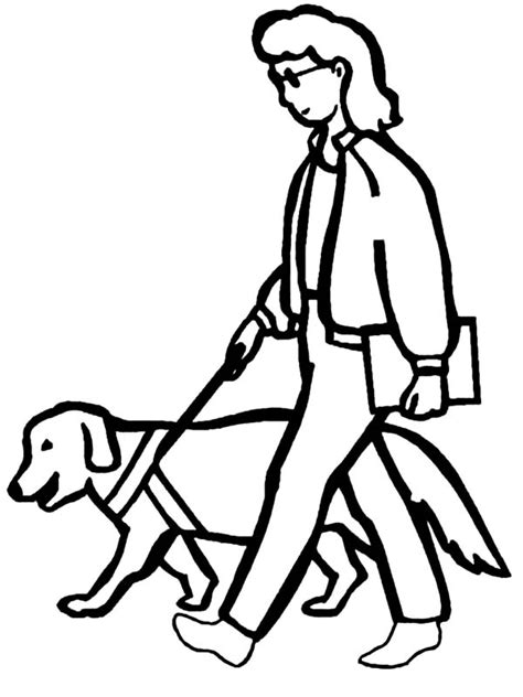 Howdy people , our newly posted coloringpicture that your kids canhave fun with is helping my mother helping others coloring pages, posted in helping otherscategory. Dog Helping People With Disability Coloring Page : Kids ...