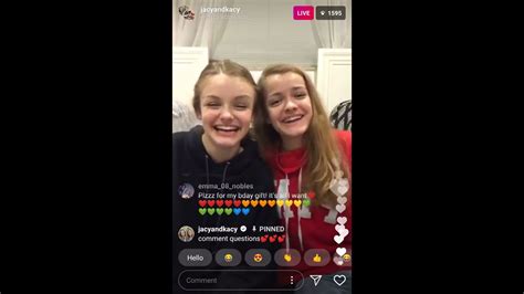 Jacy And Kacy 2018 02 08 Instagram Live Video 2 Youtube