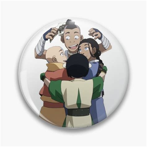 Avatar The Last Airbender Pin Anime Avatar Characters Cute Funny Lapel Pin Metal Anime Pin V2