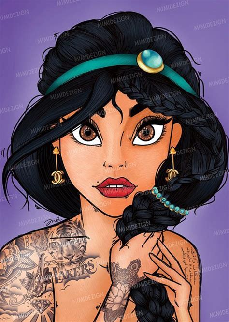 Pix For Princess Jasmine And Aladdin Tattoo Disney