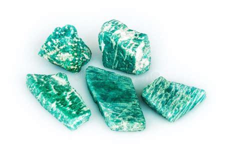 Amazonite Stock Photo Image Of Cutout Turquoise Collection