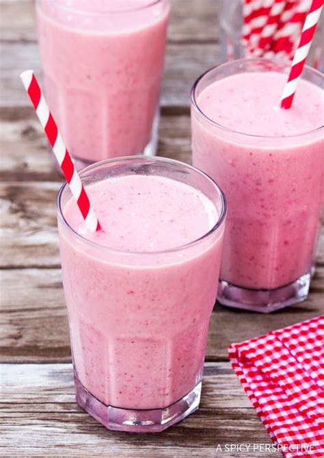 The Best Simple Strawberry Smoothies Recipe That Has Nothing To Prove It Requires Only 3