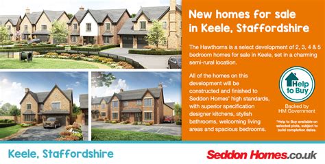 Contact The Hawthorns New Homes Development By Seddon Homes