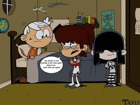 Commission Lincoln Lynn And Lucy By Taki8hiro On Deviantart The Loud House Lincoln The