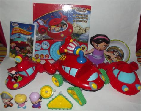 Disneys Little Einsteins Toy Lot Transform Rocket Ship Figures Talki