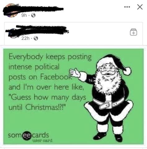 And She Didnt Even Say How Many Days To Christmas Rnotliketheothergirls